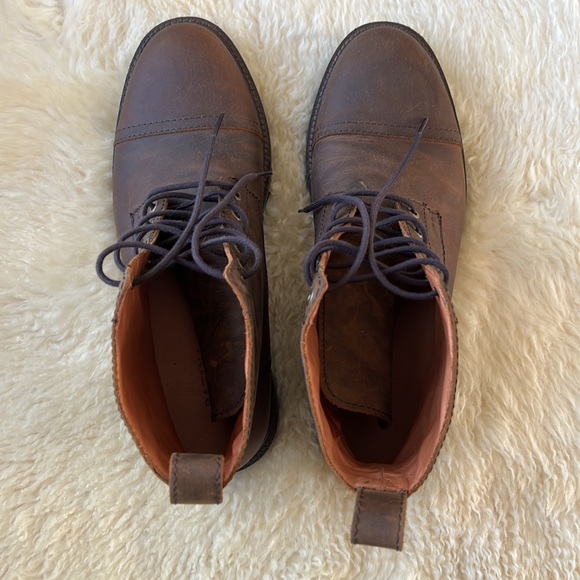 Never been worn, Patina chocolate brown boots. Size 10.5 main image 7